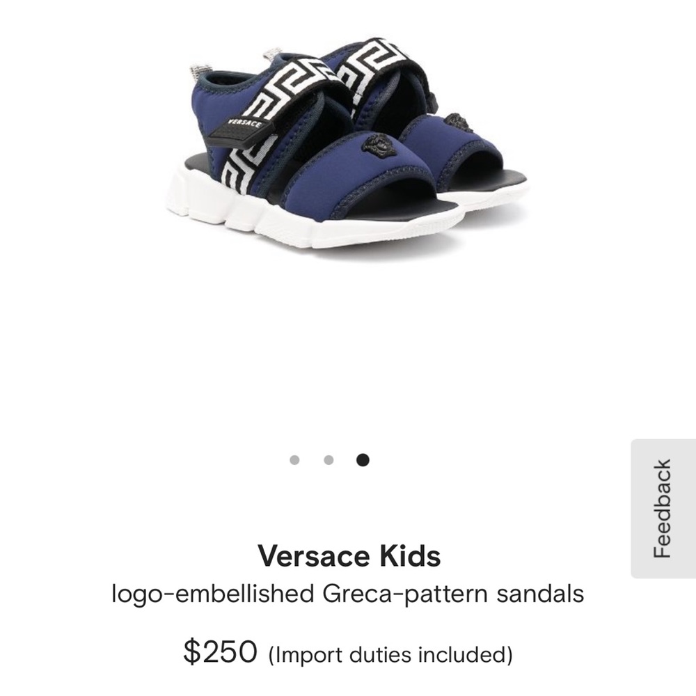 Versace sandals